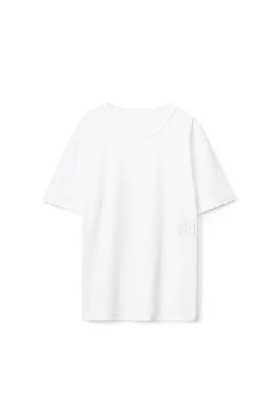 PUFF LOGO TEE IN COTTON JERSEY