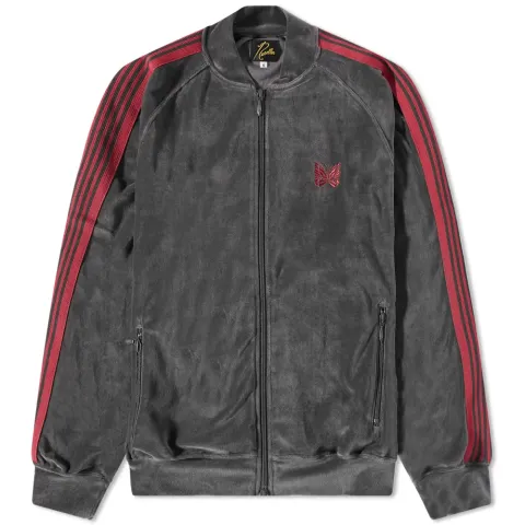 Velour Track Jacket