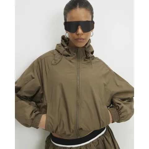 River Island Nylon Hooded Jacket