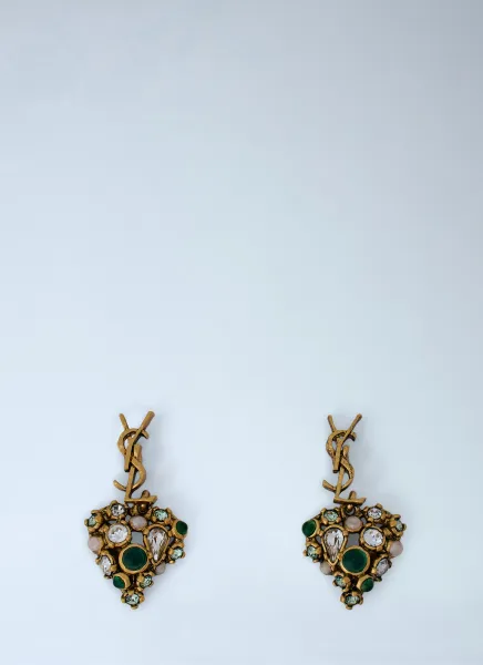 Embellished Drop Earrings
