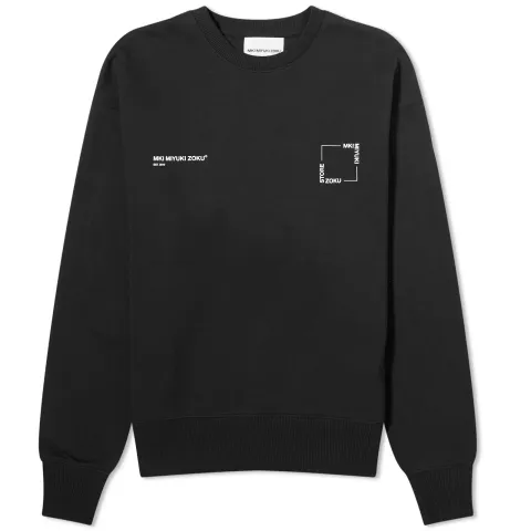 Square Logo Crew Sweatshirt