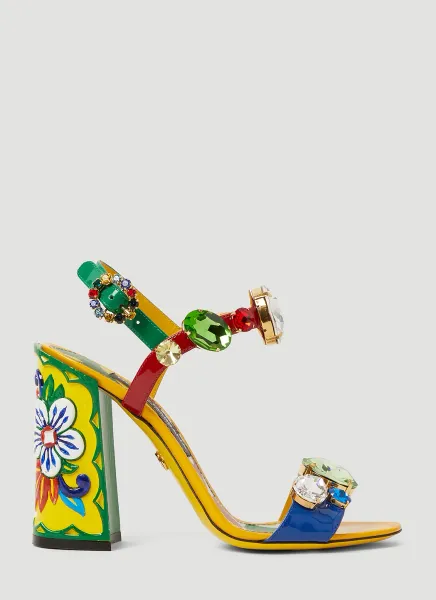 Gemstone Embellished Sandals