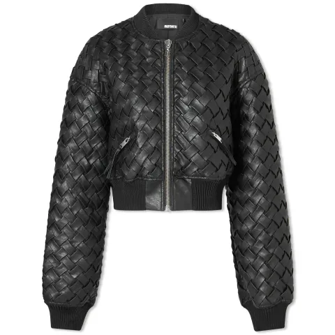 Braided Bomber Jacket