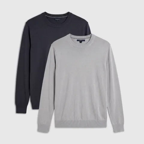 River Island Slim Fit Long Sleeve Jumper Multipack