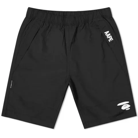 AAPE Logo Tape Nylon Shorts