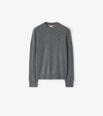 Cashmere Blend Sweater in Grey