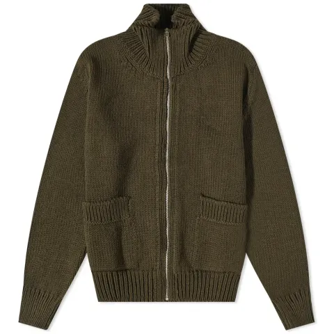 Chunky Zip Cardigan