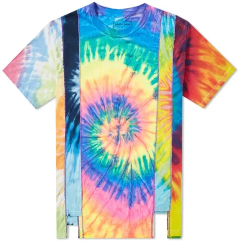 5 Cuts Tie Dye Spiral Tee