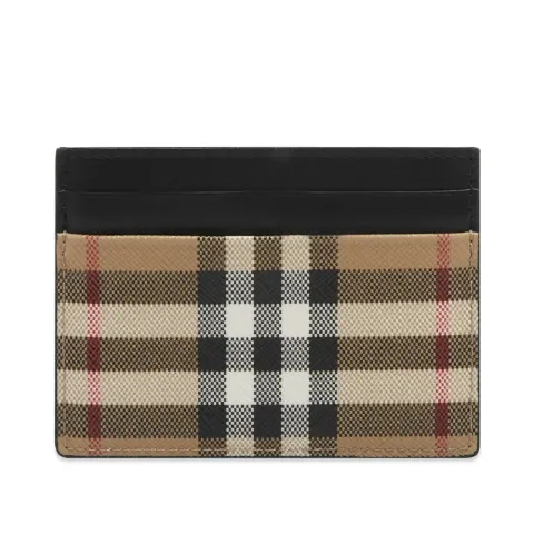 Sandon Check Card Holder