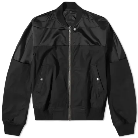 Cropped Flight Bomber Jacket