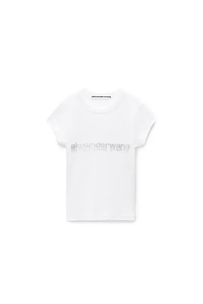 Crystal Logo Cotton Baby Tee