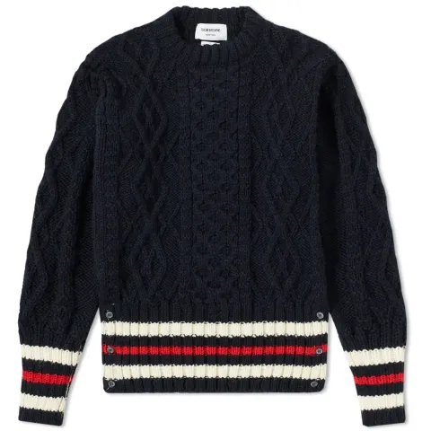 Classic Aran Crew Knit