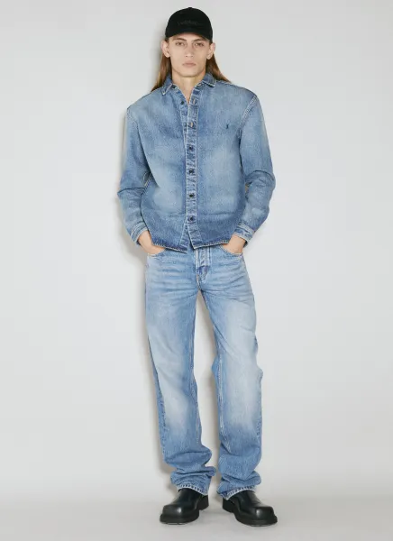 Relaxed Denim Overshirt