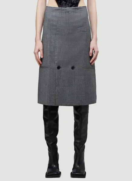 Tailored Pencil Skirt