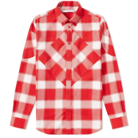 Patchwork Flannel Shirt
