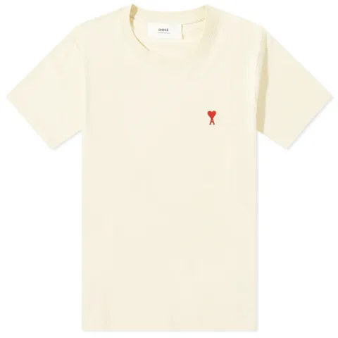 AMI Tonal Small A Heart T-Shirt