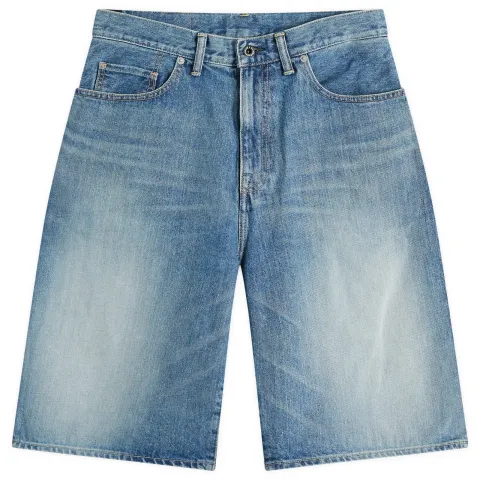 College Denim Shorts