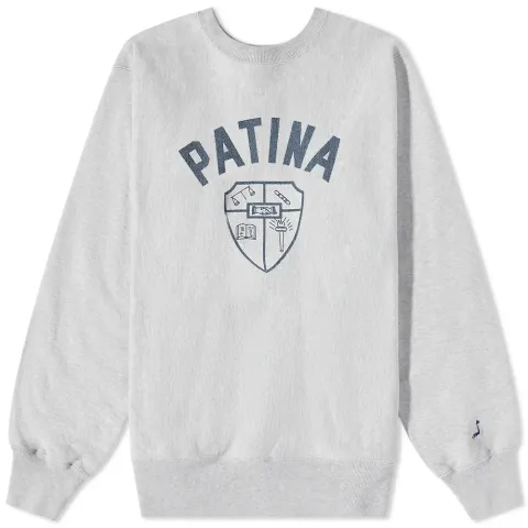 Patina Print Superheavy Weight Crew Sweat