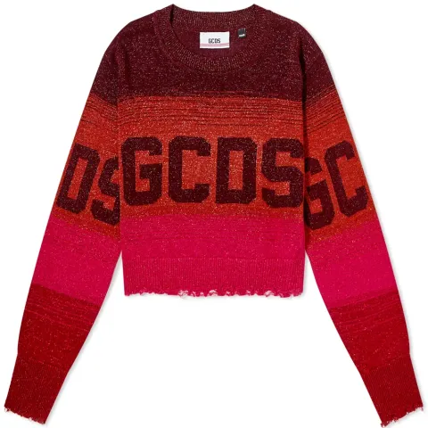 Cropped Lurex Sweater