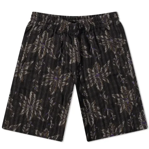 Flower Plaid Shorts