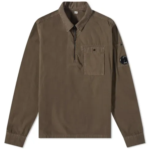 Ripstop Quarter Zip Overshirt