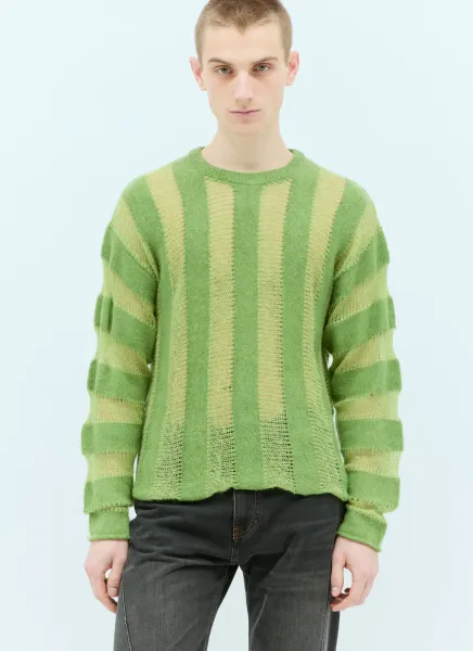 Fuzzy Threadbare Sweater