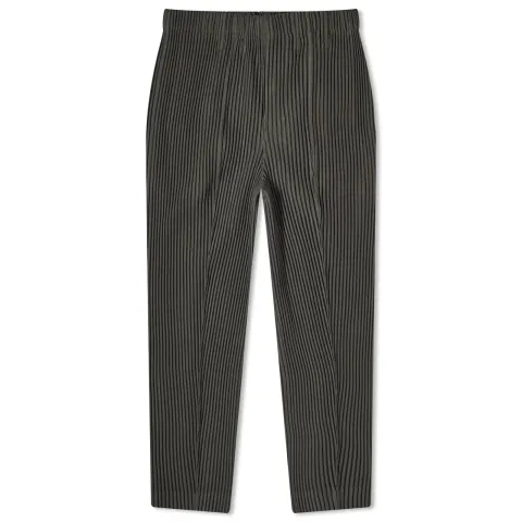 Pleated Slim Leg Pant