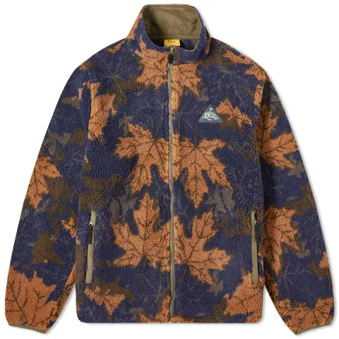 Zip Through Canadian Sherpa Fleece