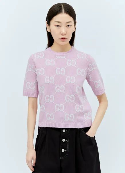 GG Knit Wool Top