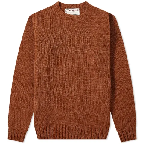 15A Hand Framed Shetland Crew Knit