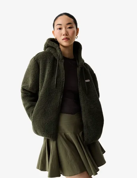 Bonelle Borg Fleece Jacket Green