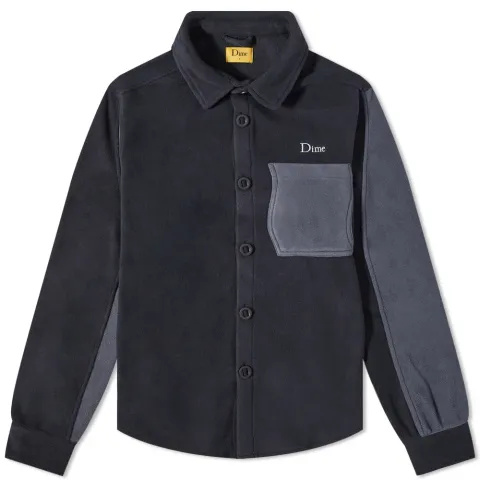 Polar Fleece Button Up Shirt