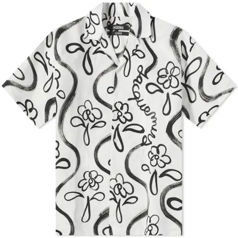 Flower Logo Vacation Shirt