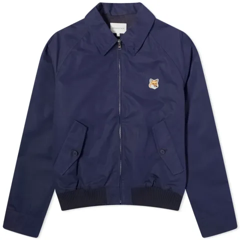 Maison Kitsuné Fox Head Patch Harrington Jacket