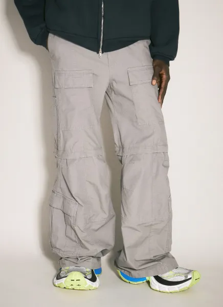 Flared Cargo Pants