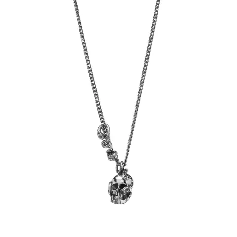 Skull & Snake Necklace