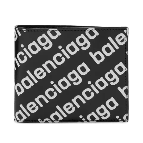 Repeat Logo Billfold Wallet