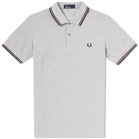 Fred Perry Slim Fit Twin Tipped Polo