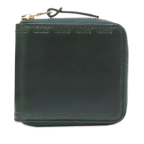 Leather Billfold Zip Wallet