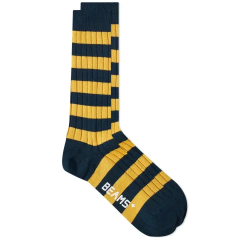 Stripe Rib Sock