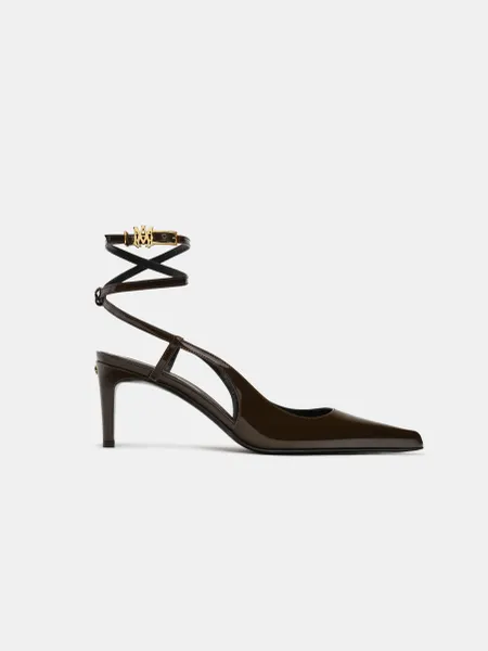WOMEN - WOMEN'S MA KITTEN HEEL - Chocolate