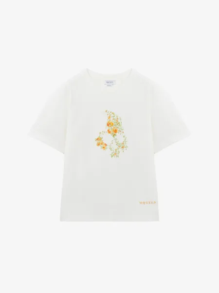 Floral Skull T-shirt