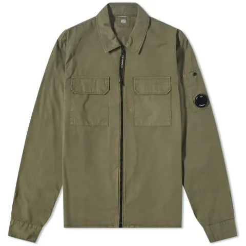 2 Pocket Arm Lens Zip Overshirt