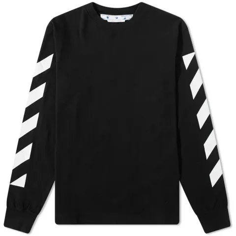 Long Sleeve Diagonal Arrow Skate T-Shirt