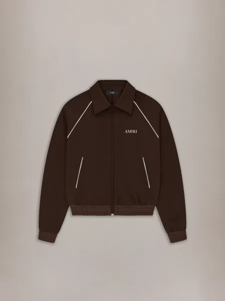 TRACK JACKET - Dark Brown
