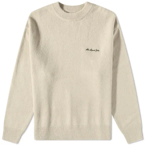 Mohair Blend Crew Knit