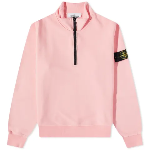 Garment Dyed Half Zip Sweat