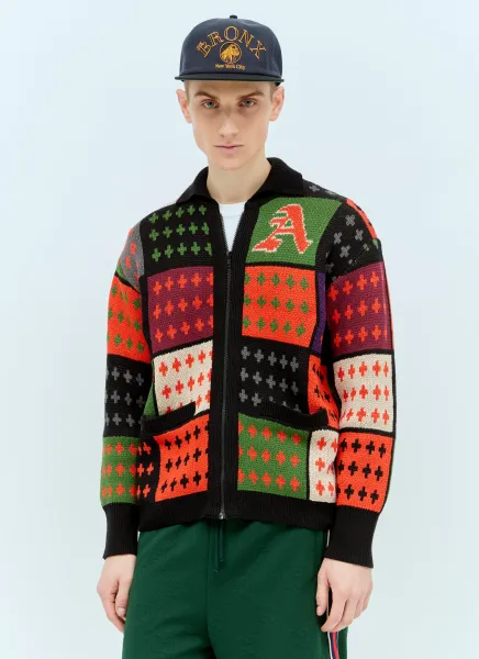 Stadium Zip Cardigan