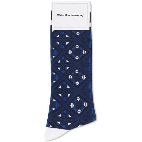 Ikat Pattern Sock