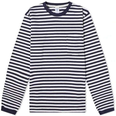 Long Sleeve Narrow Stripe T-Shirt
